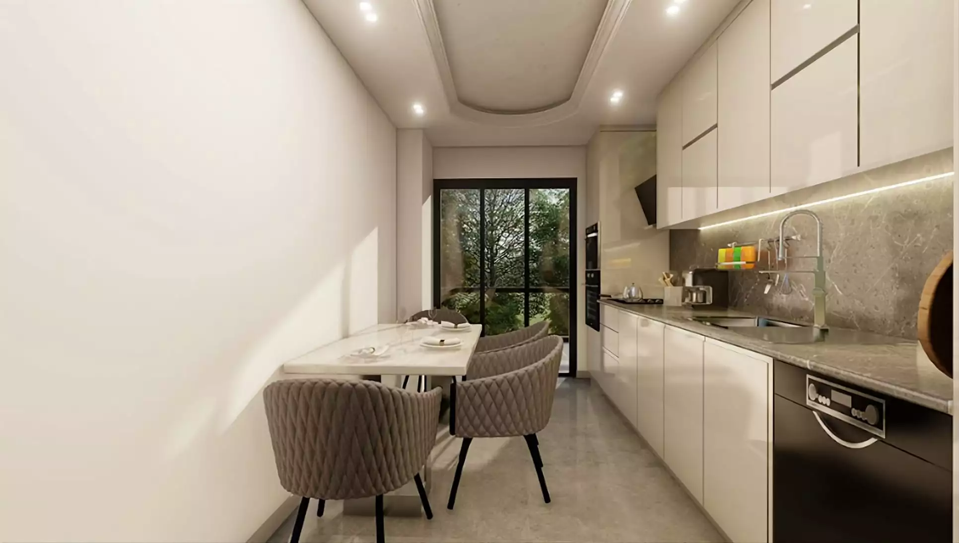 Квартира 49м² в Турции, Махмутлар. Стоимостью 140000€ аренда фото-22