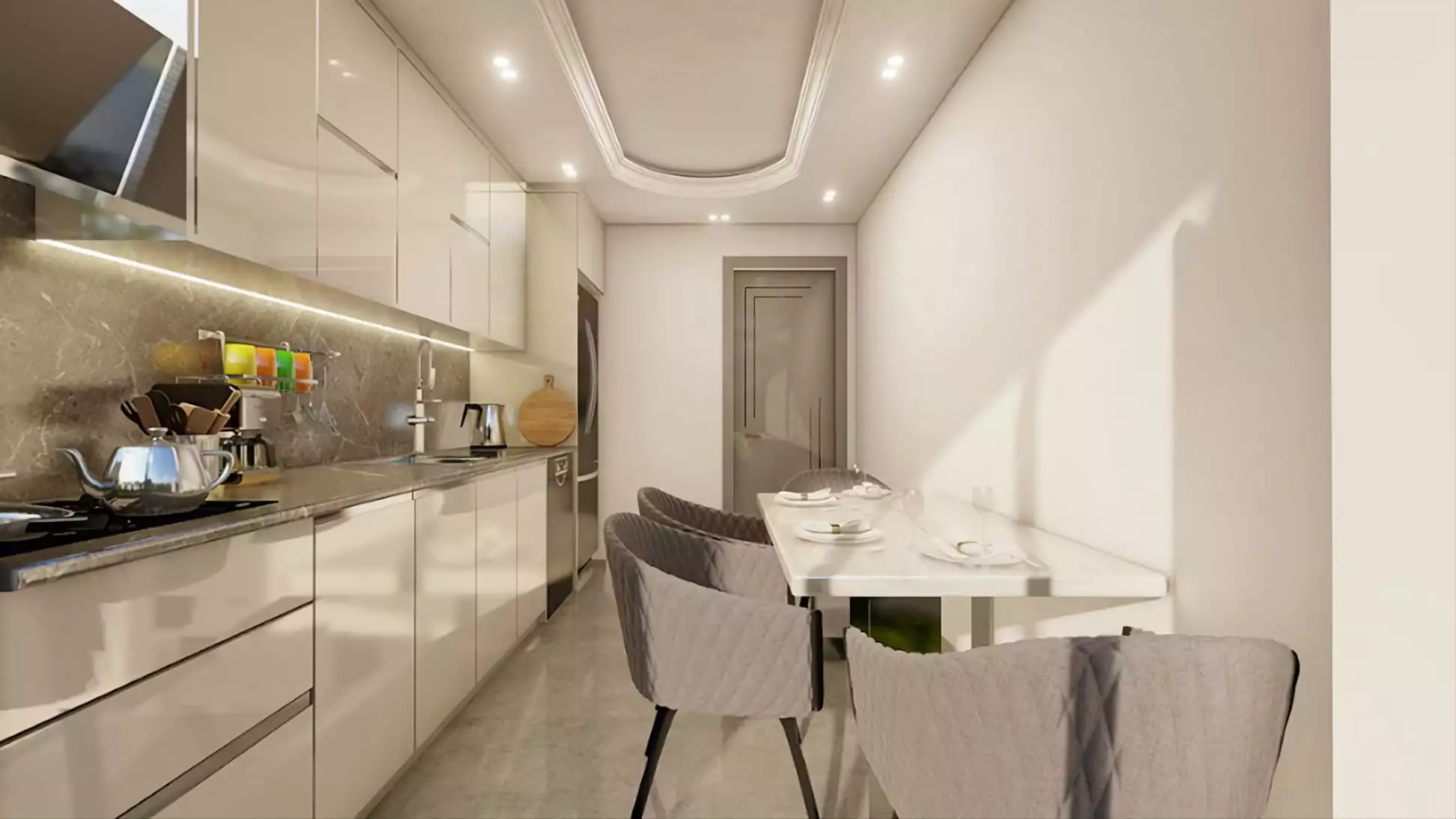 Квартира 49м² в Турции, Махмутлар. Стоимостью 140000€ аренда фото-23