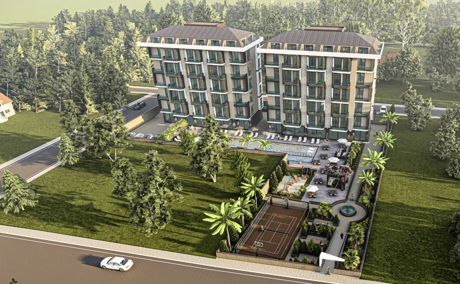 Пентхаус 53м² в Турции, Кестель. Стоимостью 155000€ аренда фото-2