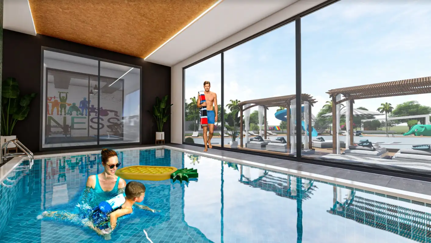 Квартира 45м² в Турции, Кестель. Стоимостью 140000€ аренда фото-18