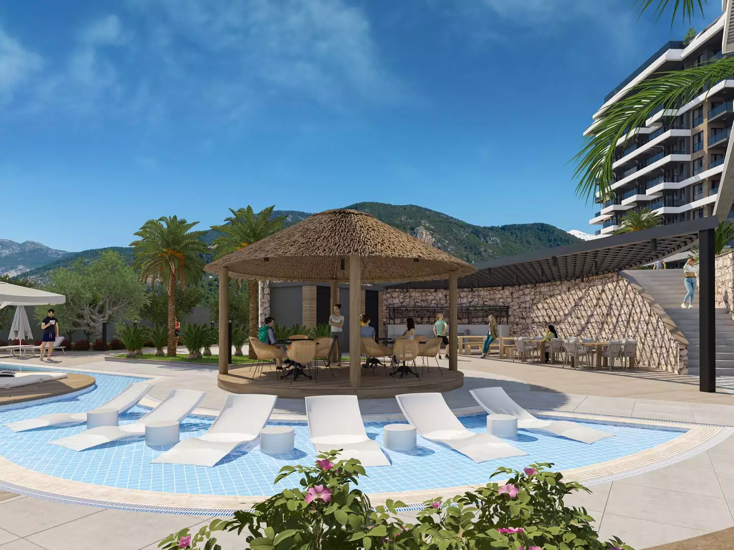 Квартира 54м² в Турции, Кестель. Стоимостью 170000€ аренда фото-8