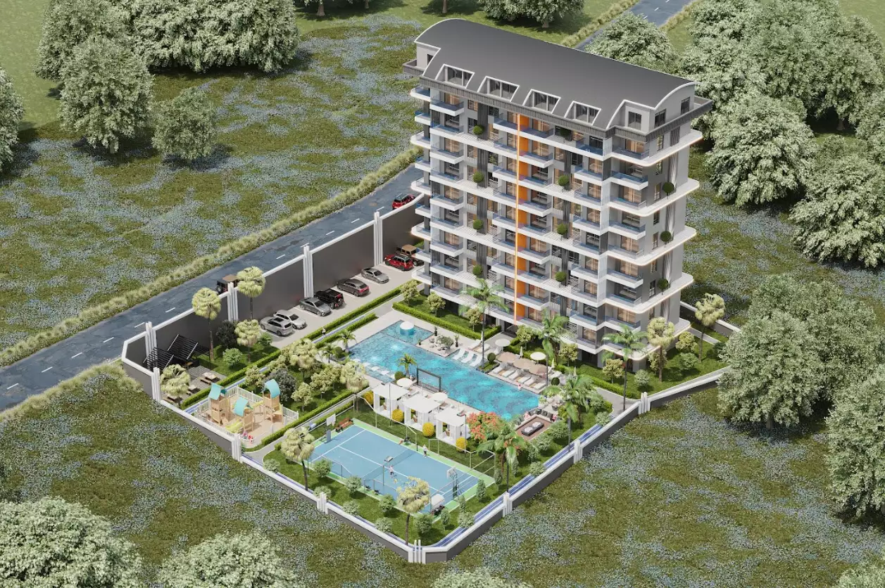 Пентхаус 48м² в Турции, Тосмур. Стоимостью 170000€ аренда фото-3