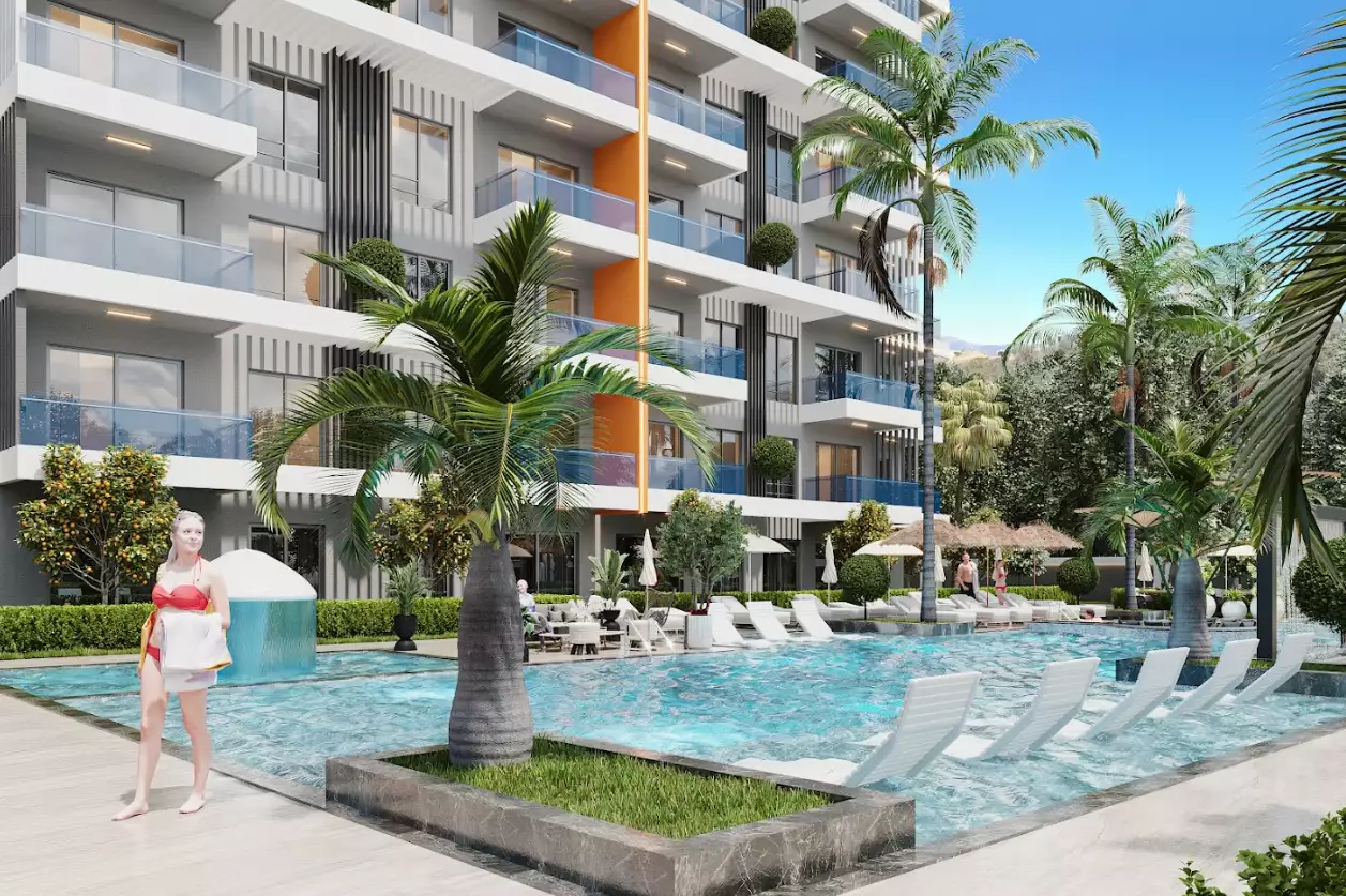 Пентхаус 48м² в Турции, Тосмур. Стоимостью 170000€ аренда фото-10