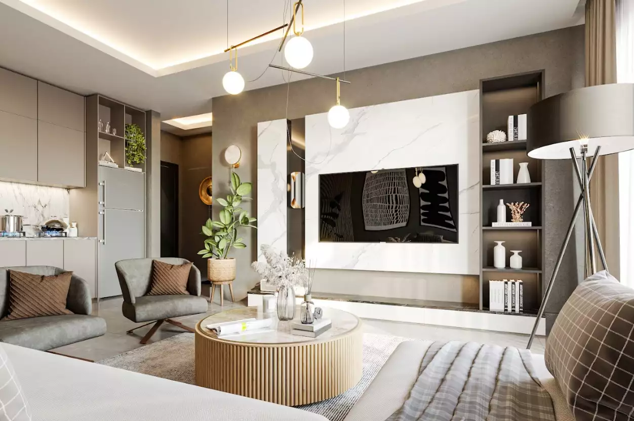 Пентхаус 48м² в Турции, Тосмур. Стоимостью 170000€ аренда фото-23