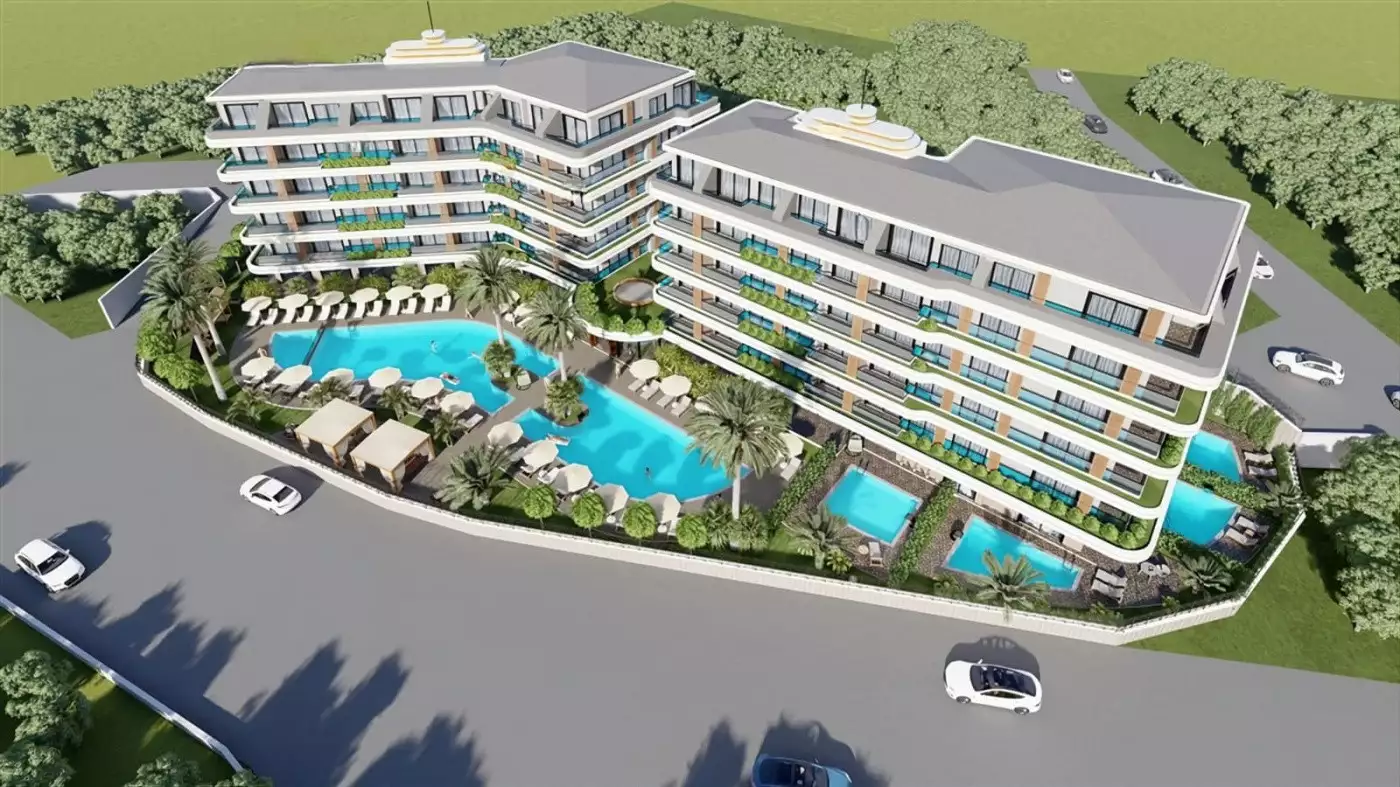 Таунхаус 51м² в Турции, Оба. Стоимостью 154000€ аренда фото-1