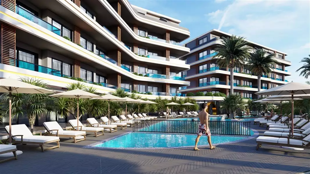 Таунхаус 51м² в Турции, Оба. Стоимостью 154000€ аренда фото-5