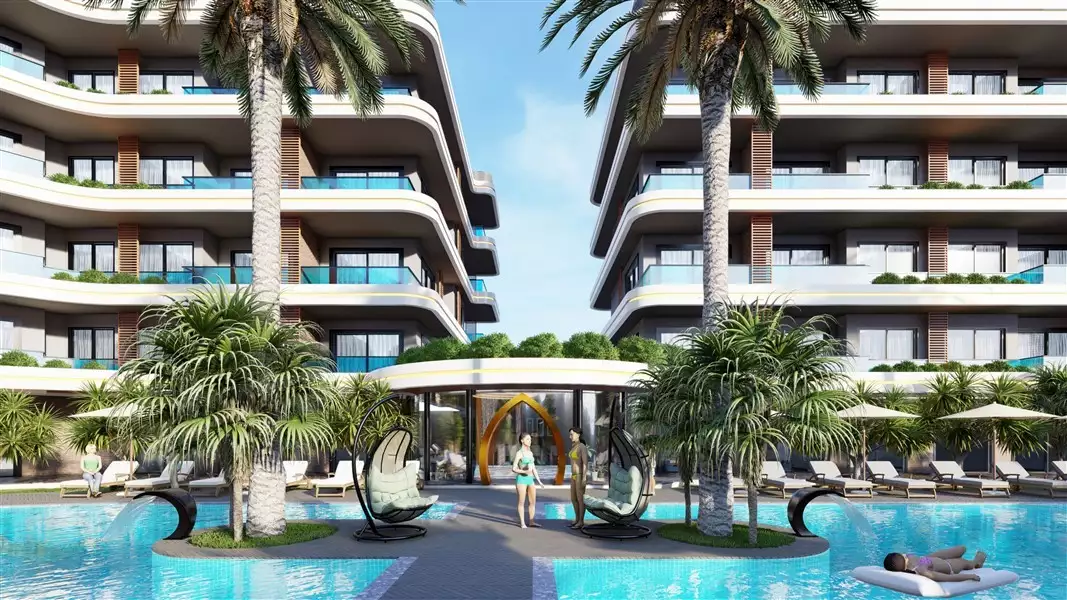 Таунхаус 51м² в Турции, Оба. Стоимостью 154000€ аренда фото-8