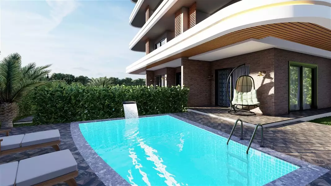 Таунхаус 51м² в Турции, Оба. Стоимостью 154000€ аренда фото-12