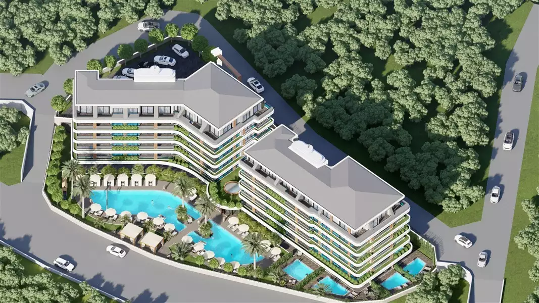 Таунхаус 51м² в Турции, Оба. Стоимостью 154000€ аренда фото-13