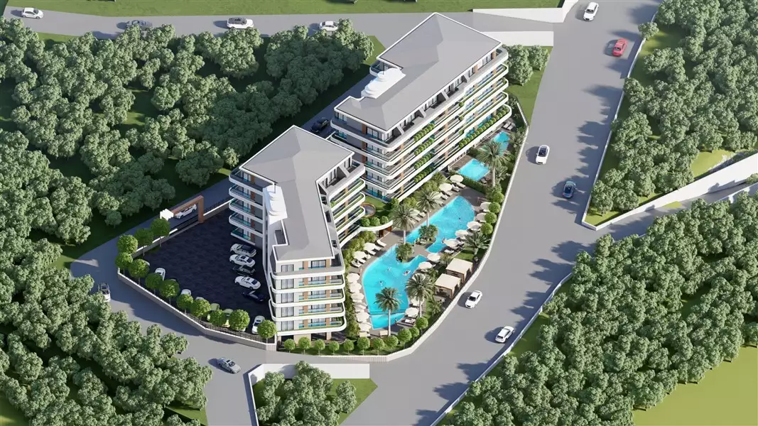 Таунхаус 51м² в Турции, Оба. Стоимостью 154000€ аренда фото-14