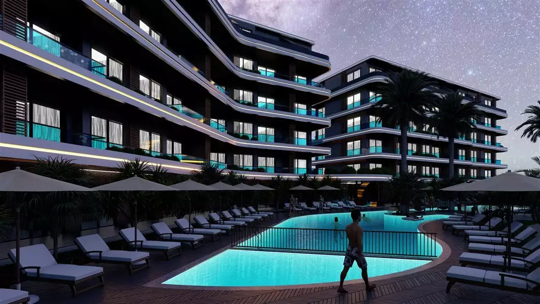 Таунхаус 51м² в Турции, Оба. Стоимостью 154000€ аренда фото-17