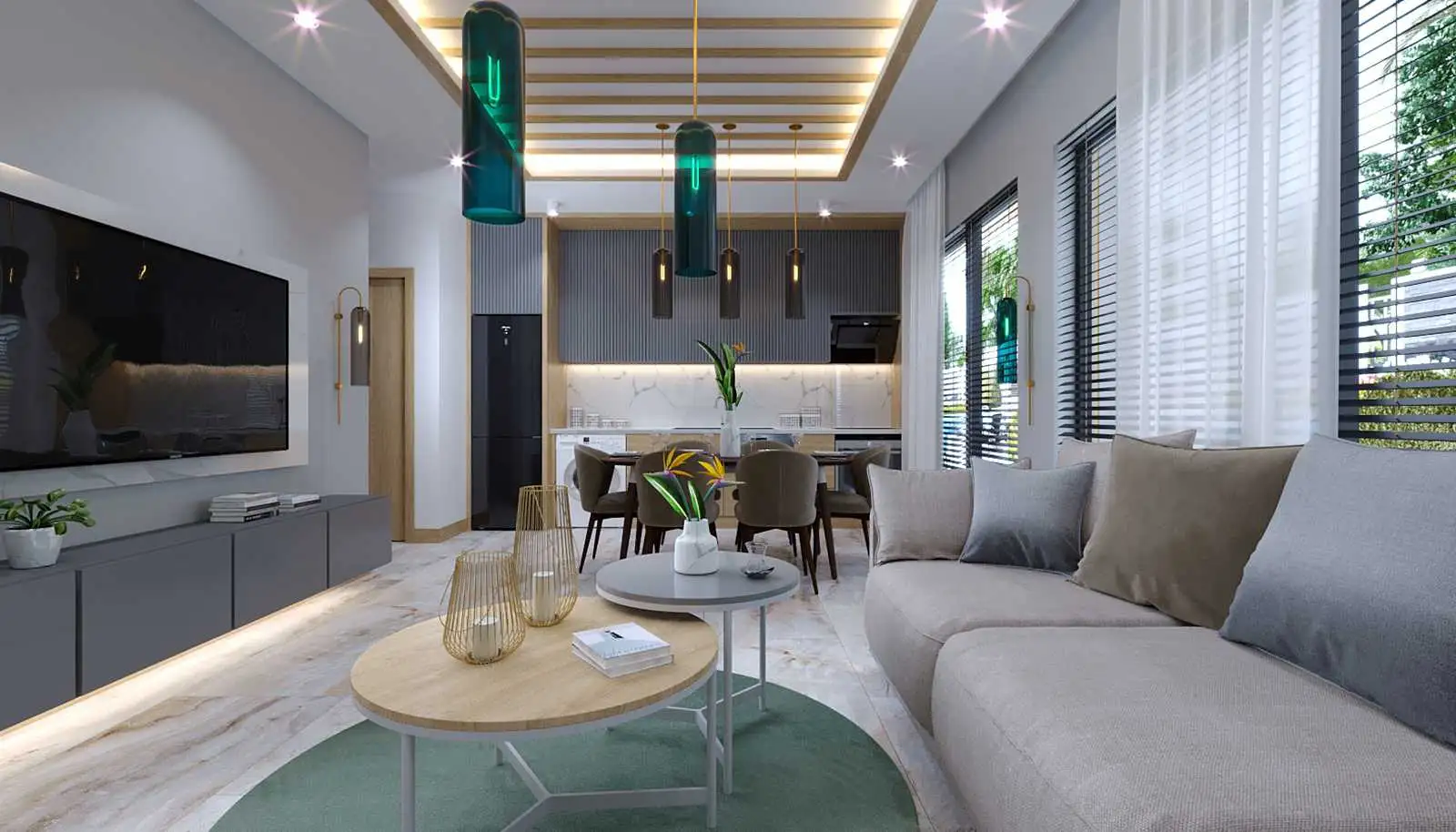 Таунхаус 50м² в Турции, Оба. Стоимостью 180000€ аренда фото-16