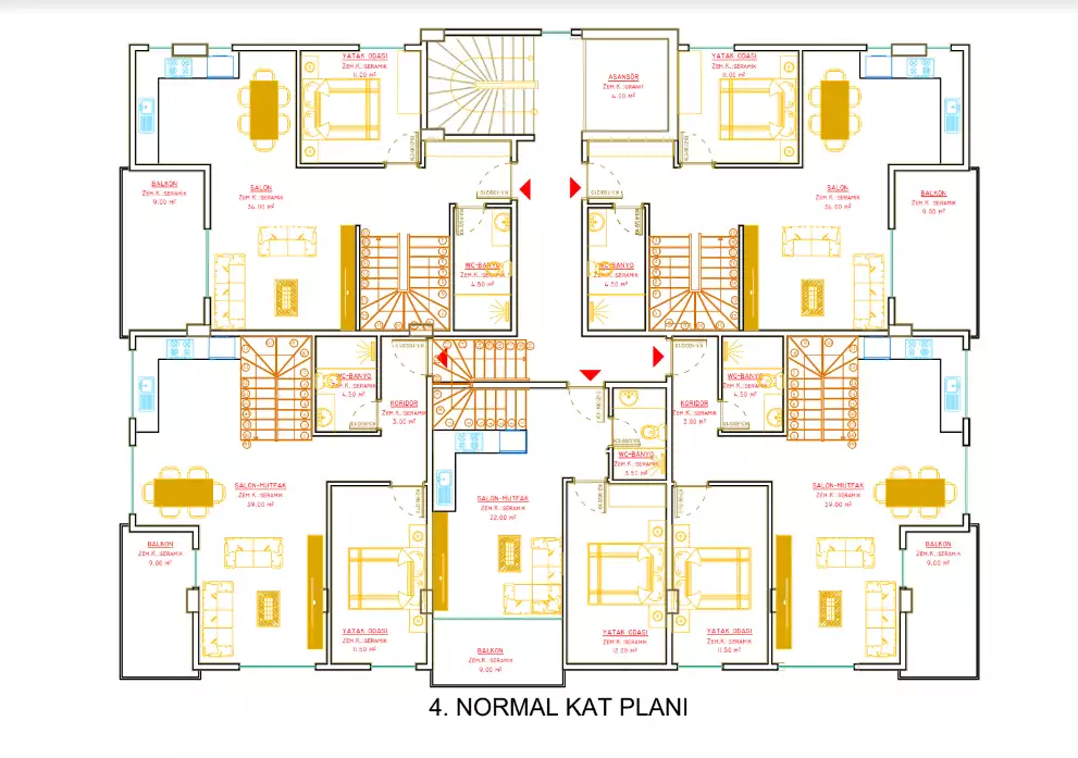 Пентхаус 140м² в Турции, Оба. Стоимостью 470000€ аренда фото-21
