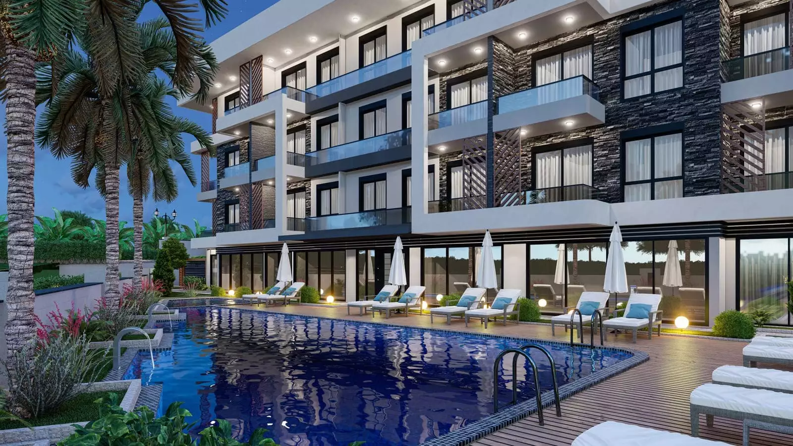 Квартира 46м² в Турции, Джикджилли. Стоимостью 167000€ аренда фото-7