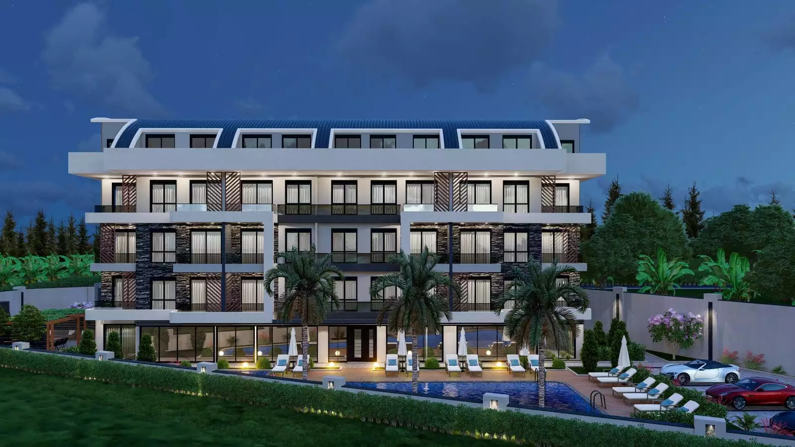 Квартира 46м² в Турции, Джикджилли. Стоимостью 167000€ аренда фото-8