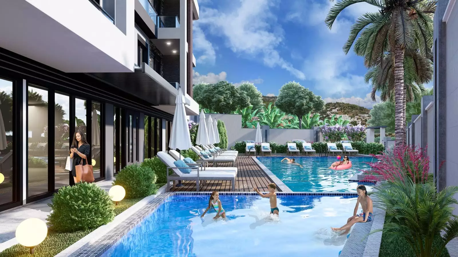 Квартира 46м² в Турции, Джикджилли. Стоимостью 167000€ аренда фото-10
