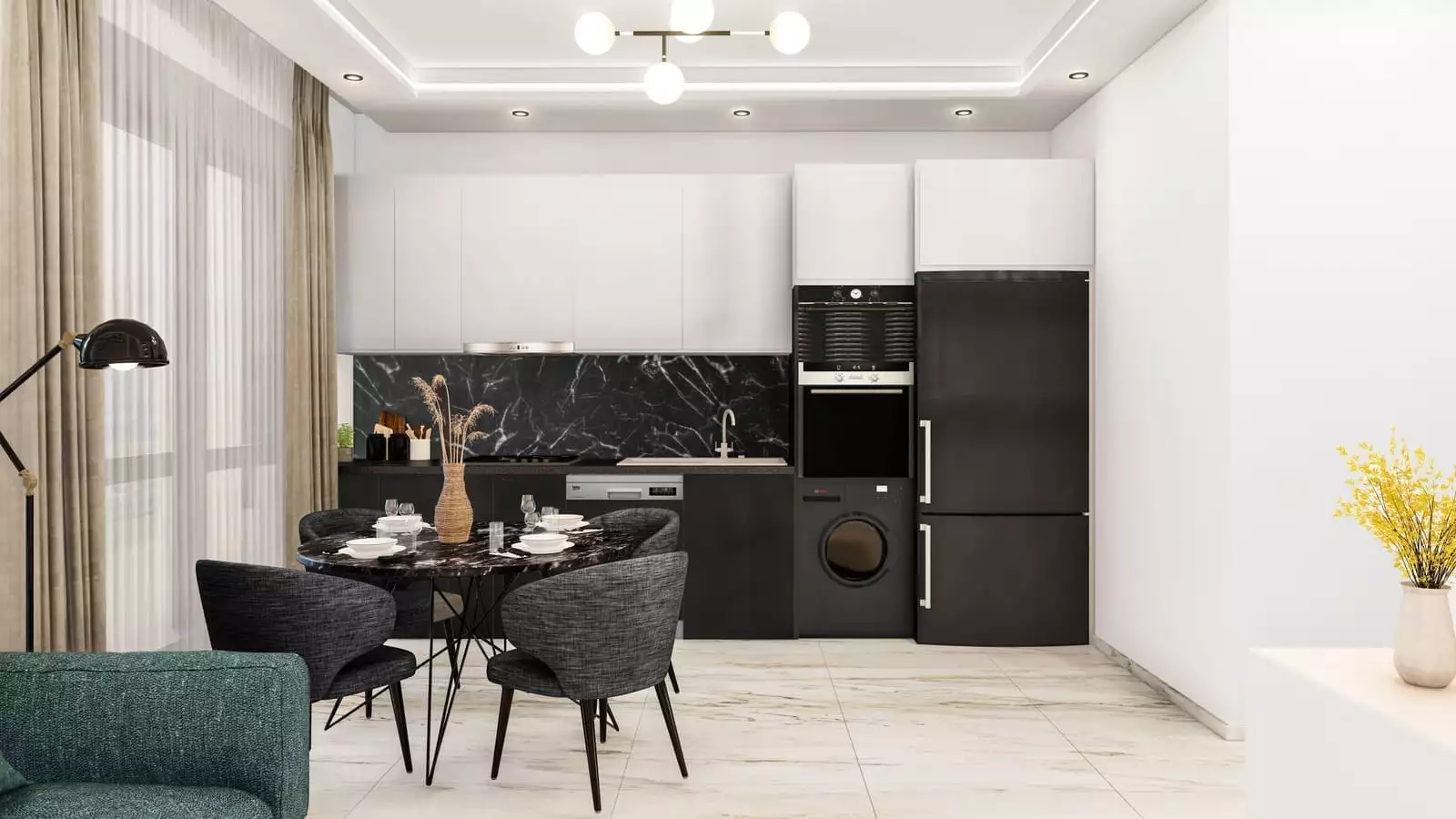 Квартира 46м² в Турции, Джикджилли. Стоимостью 167000€ аренда фото-24