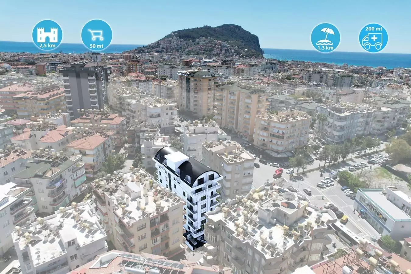 Квартира 49м² в Турции, Аланья. Стоимостью 220000€ аренда фото-7