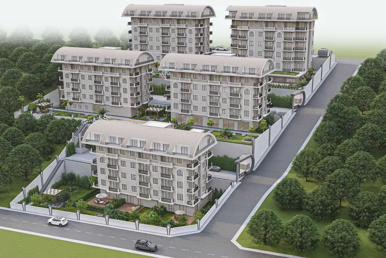 Квартира 57м² в Турции, Конаклы. Стоимостью 129000€ аренда фото-2