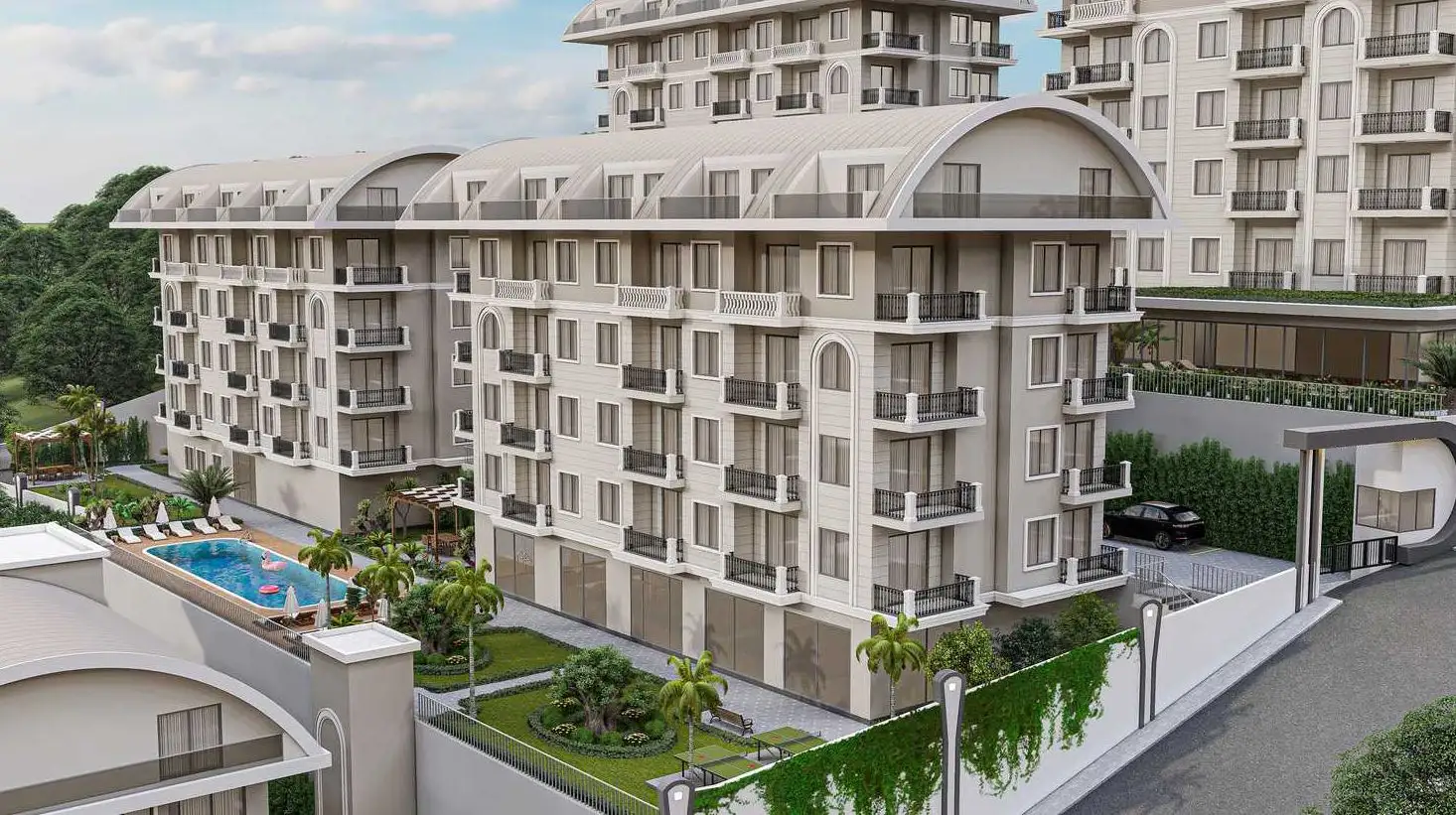 Квартира 57м² в Турции, Конаклы. Стоимостью 129000€ аренда фото-6