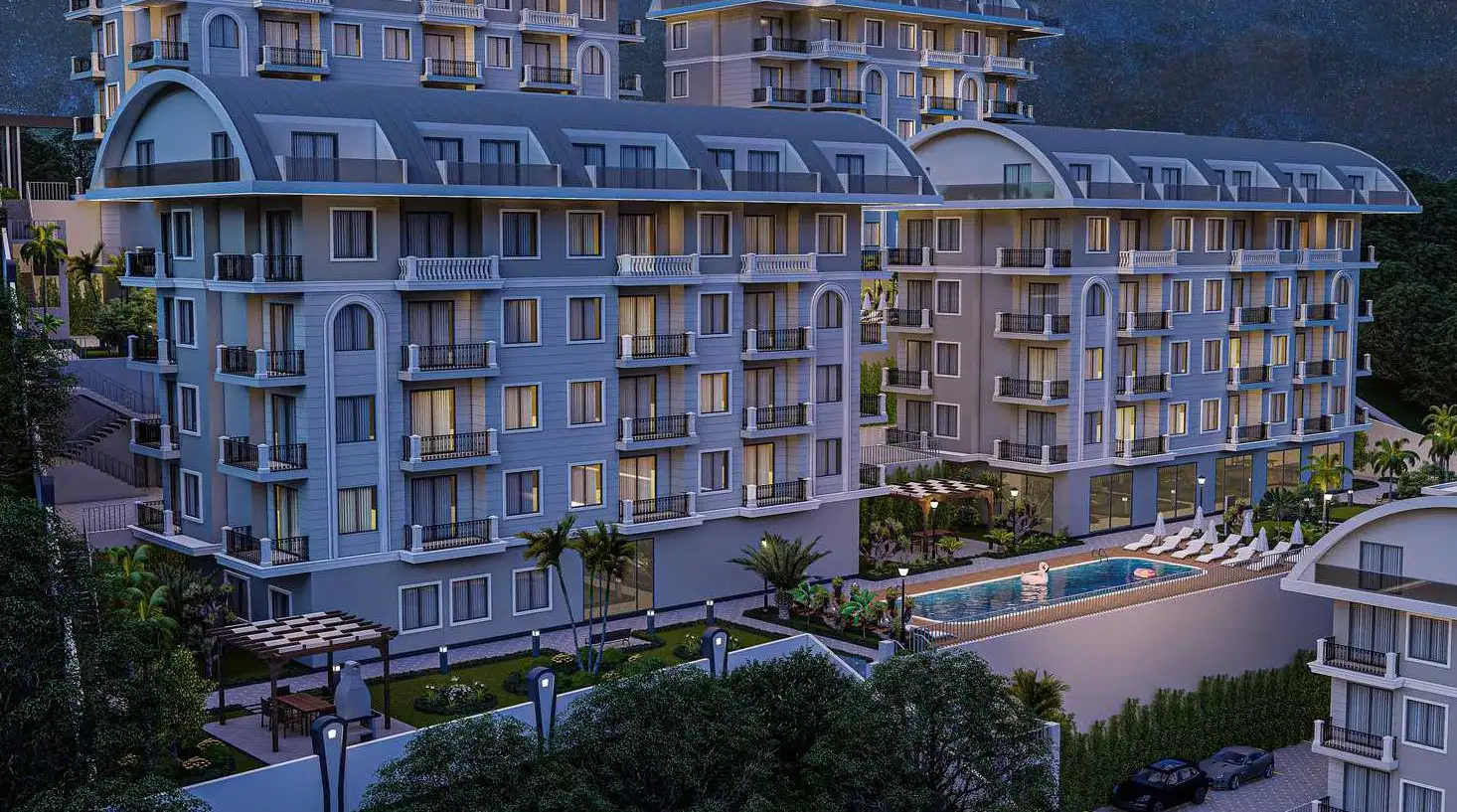 Квартира 57м² в Турции, Конаклы. Стоимостью 129000€ аренда фото-11