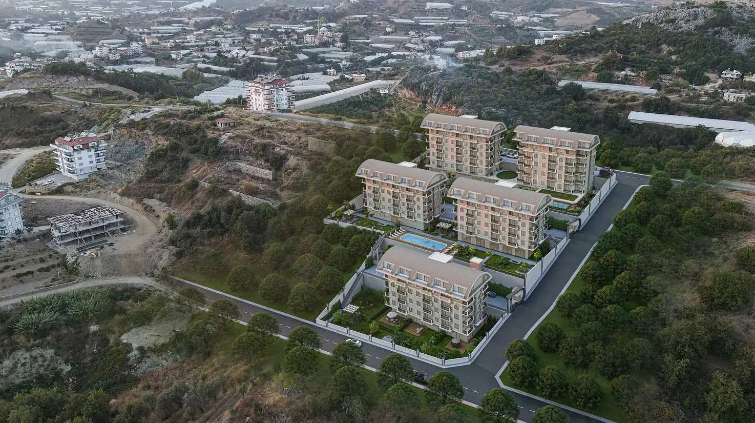 Квартира 57м² в Турции, Конаклы. Стоимостью 129000€ аренда фото-13