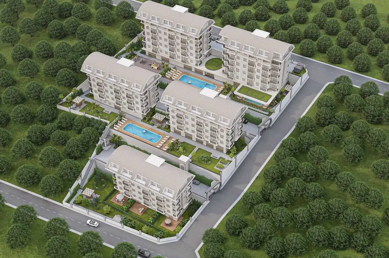 Квартира 57м² в Турции, Конаклы. Стоимостью 129000€ аренда фото-16