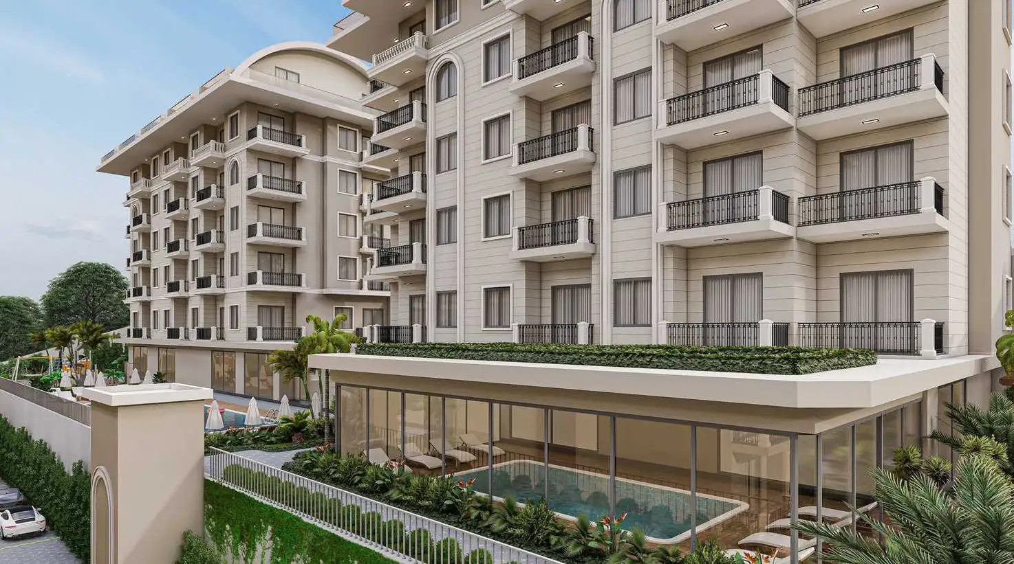 Квартира 57м² в Турции, Конаклы. Стоимостью 129000€ аренда фото-17