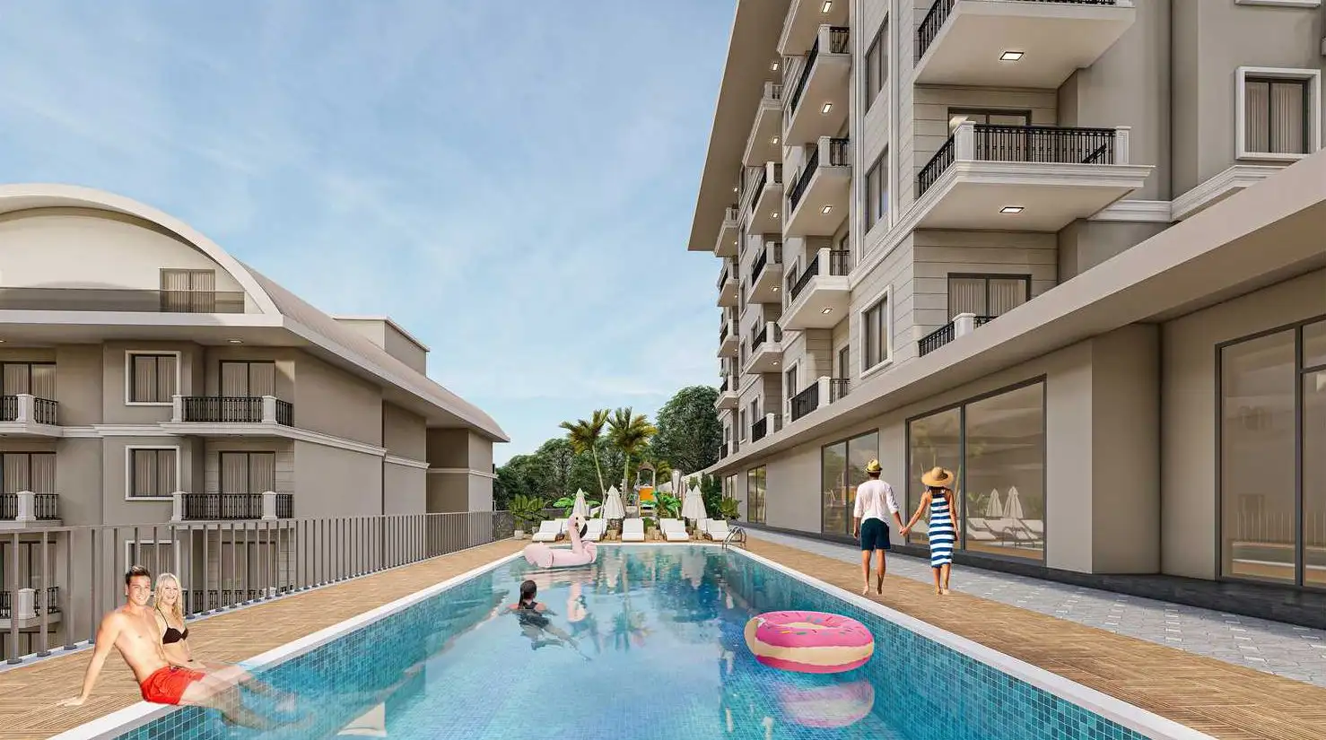 Квартира 57м² в Турции, Конаклы. Стоимостью 129000€ аренда фото-21