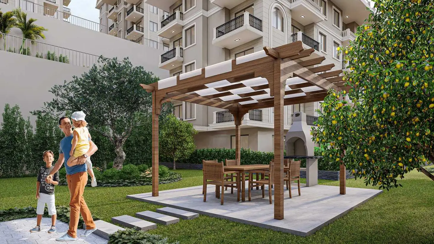 Квартира 57м² в Турции, Конаклы. Стоимостью 129000€ аренда фото-22