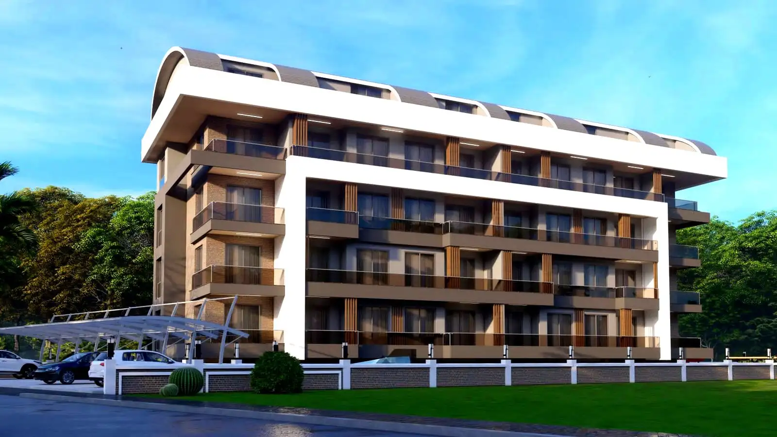 Квартира 55м² в Турции, Конаклы. Стоимостью 111500€ аренда фото-2