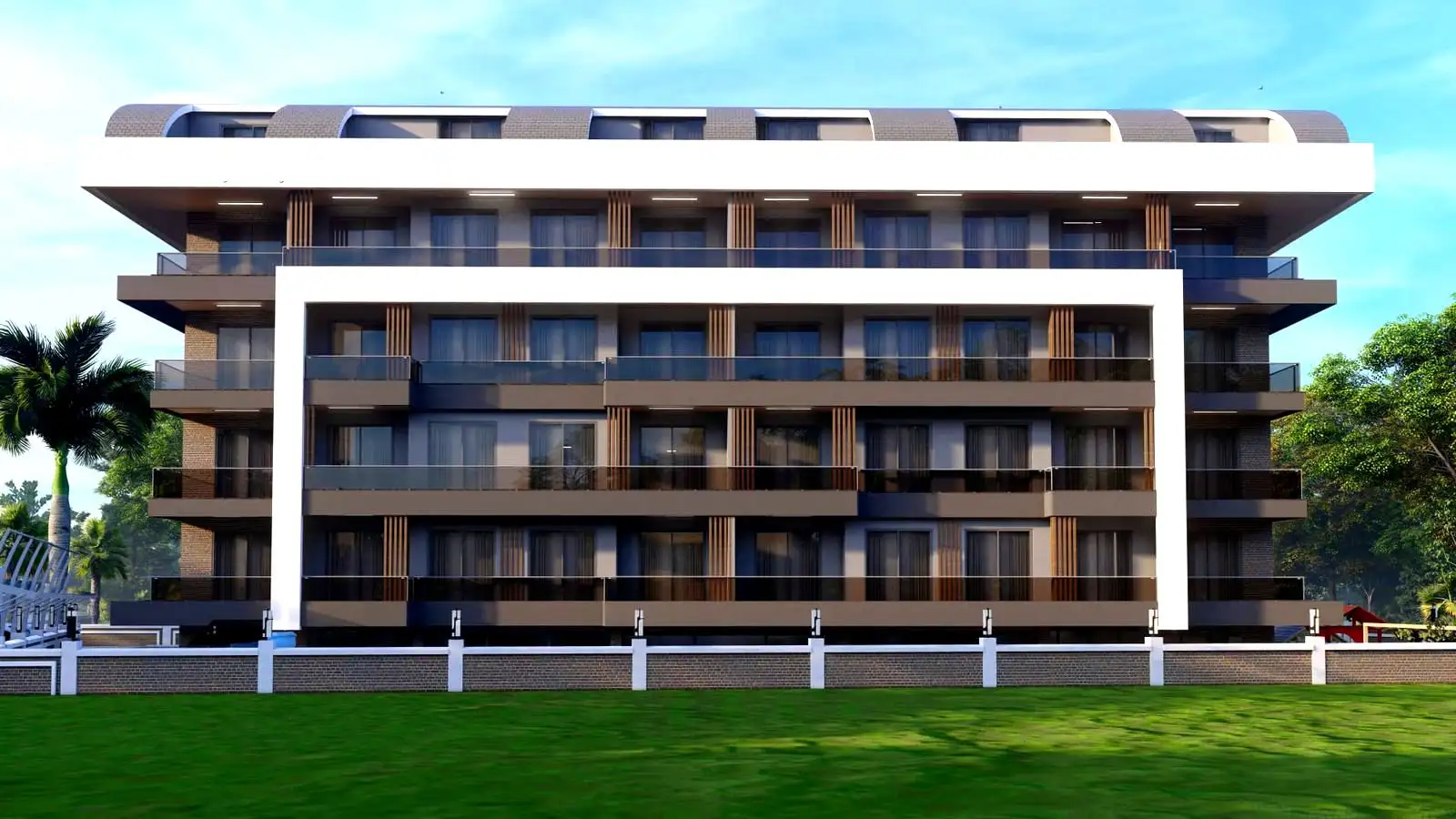 Квартира 55м² в Турции, Конаклы. Стоимостью 111500€ аренда фото-3