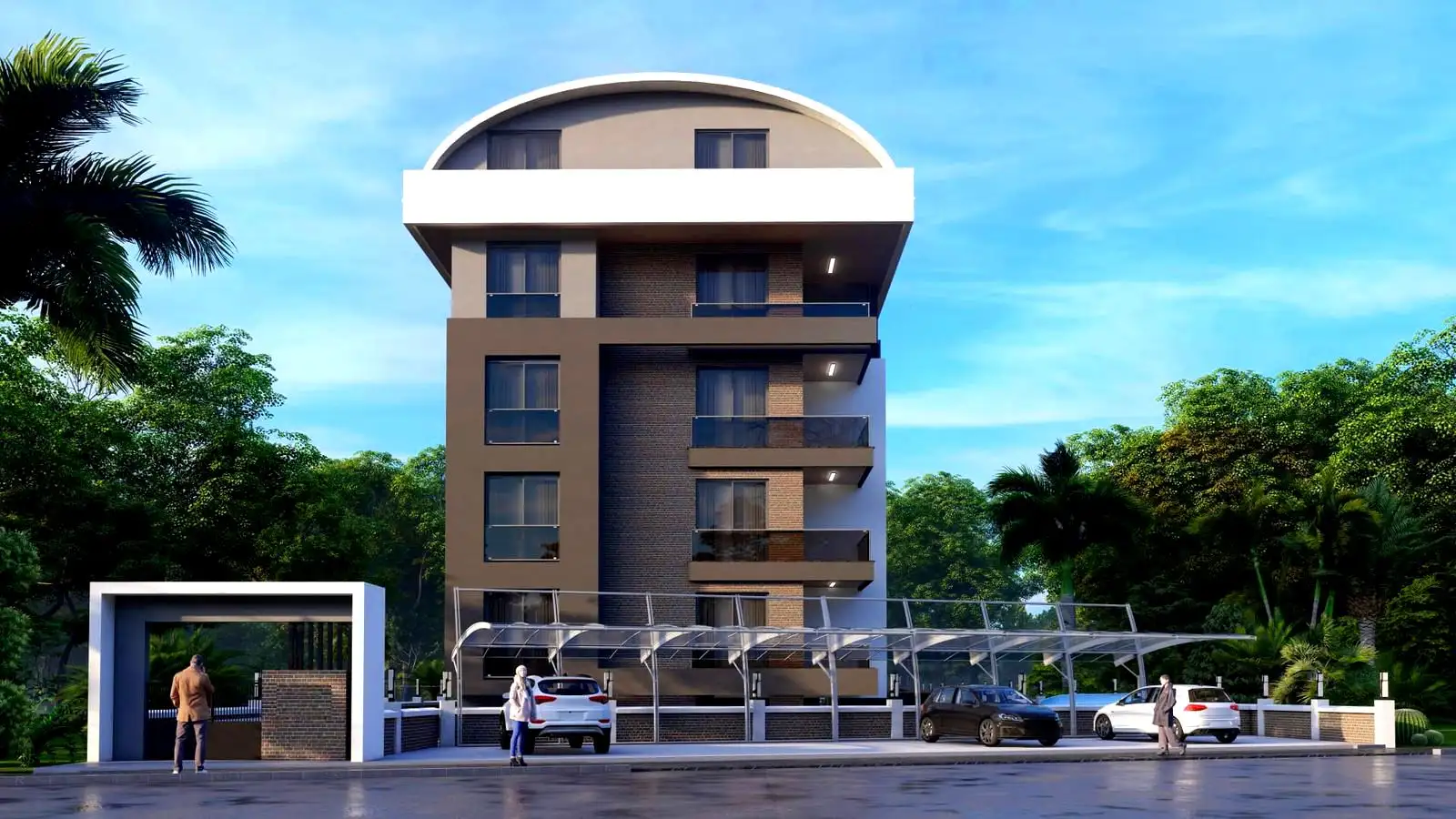 Квартира 55м² в Турции, Конаклы. Стоимостью 111500€ аренда фото-4