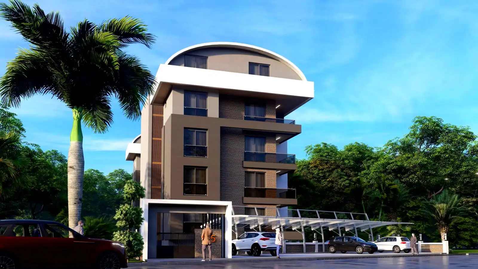 Квартира 55м² в Турции, Конаклы. Стоимостью 111500€ аренда фото-5