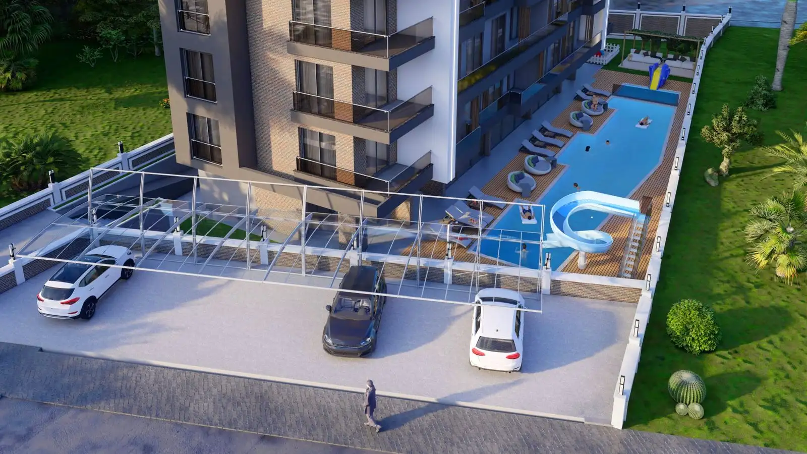 Квартира 55м² в Турции, Конаклы. Стоимостью 111500€ аренда фото-10