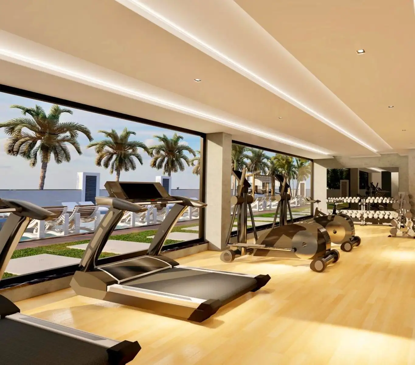 Квартира 55м² в Турции, Конаклы. Стоимостью 111500€ аренда фото-13