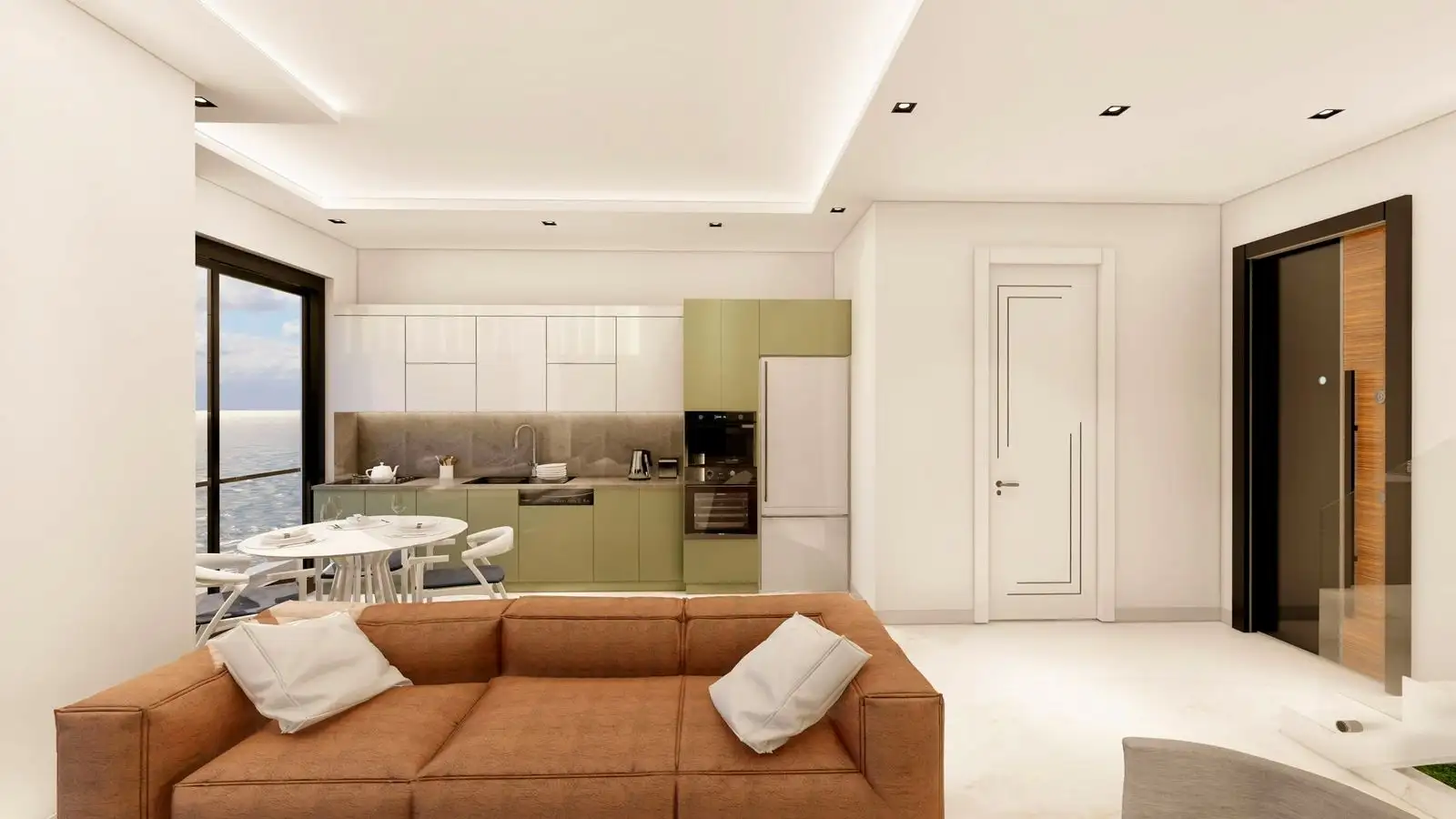 Квартира 55м² в Турции, Конаклы. Стоимостью 111500€ аренда фото-28