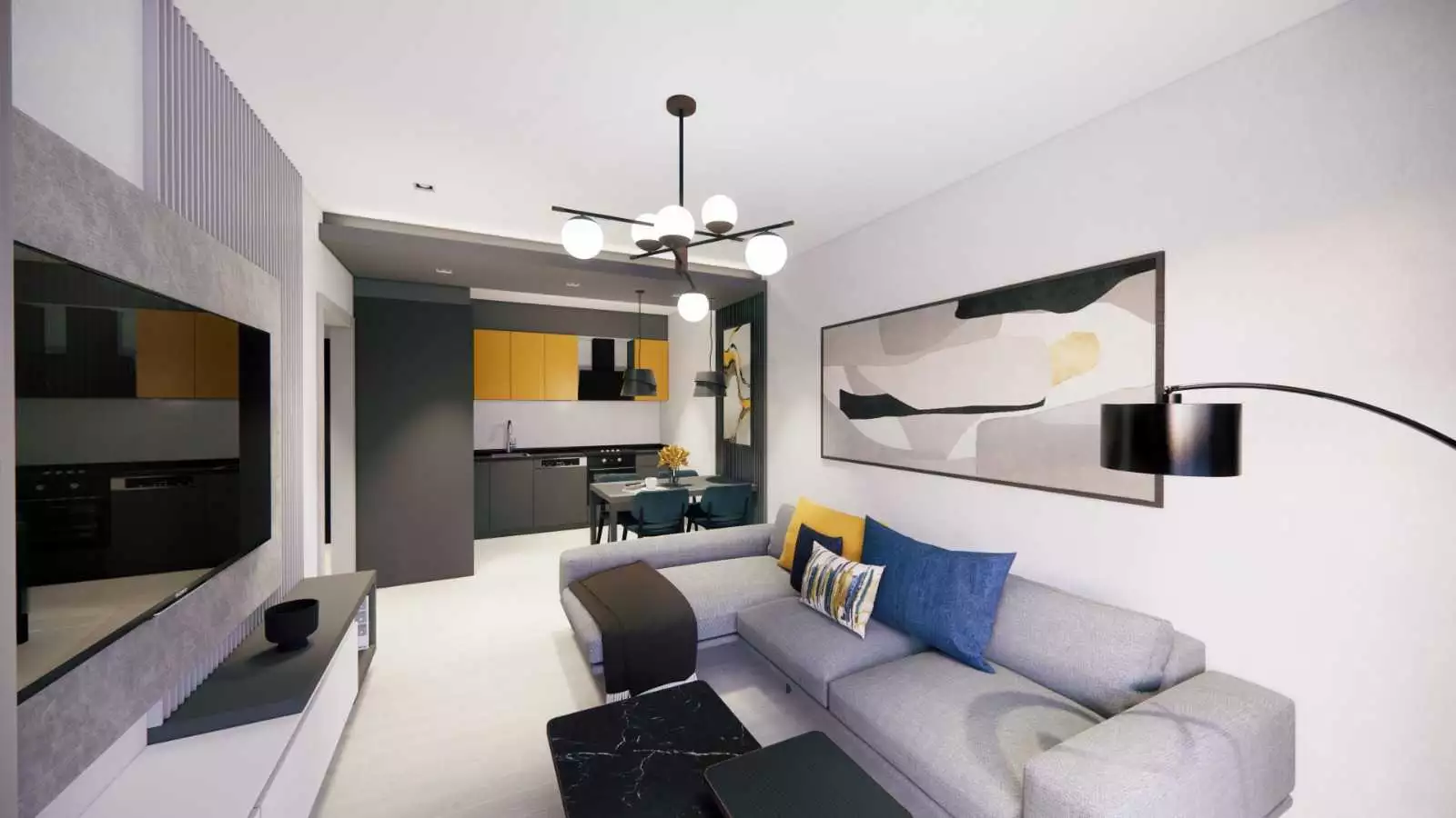 Квартира 50м² в Турции, Конаклы. Стоимостью 100000€ аренда фото-5