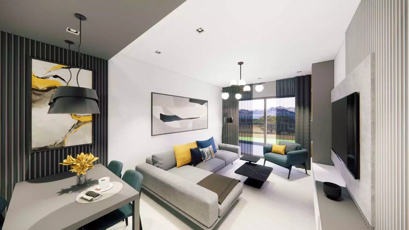 Квартира 50м² в Турции, Конаклы. Стоимостью 100000€ аренда фото-6