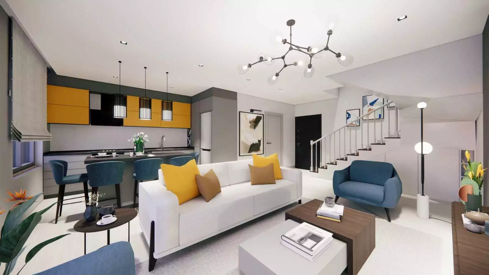 Квартира 50м² в Турции, Конаклы. Стоимостью 100000€ аренда фото-9