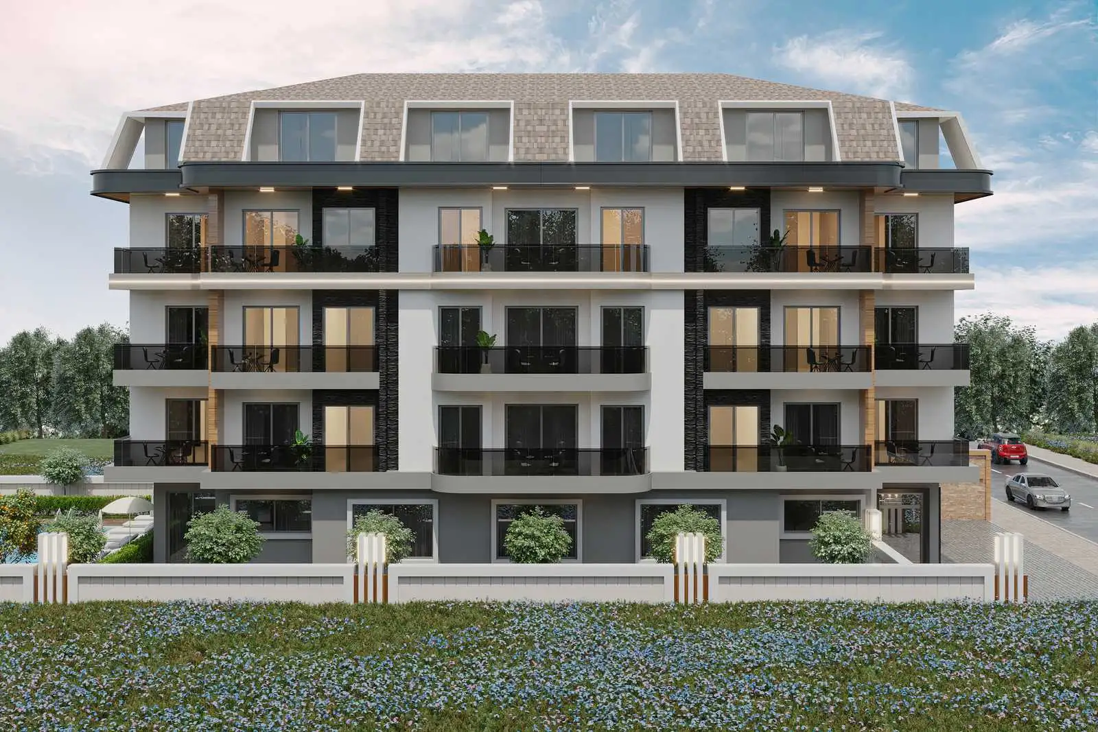 Квартира 50м² в Турции, Конаклы. Стоимостью 100000€ аренда фото-12