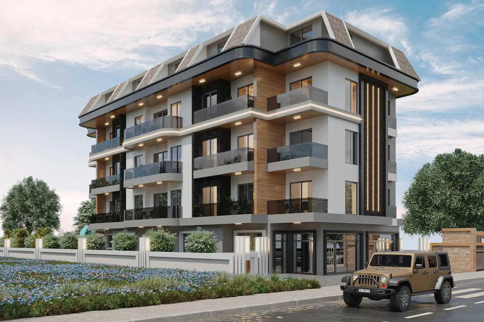 Квартира 50м² в Турции, Конаклы. Стоимостью 100000€ аренда фото-13