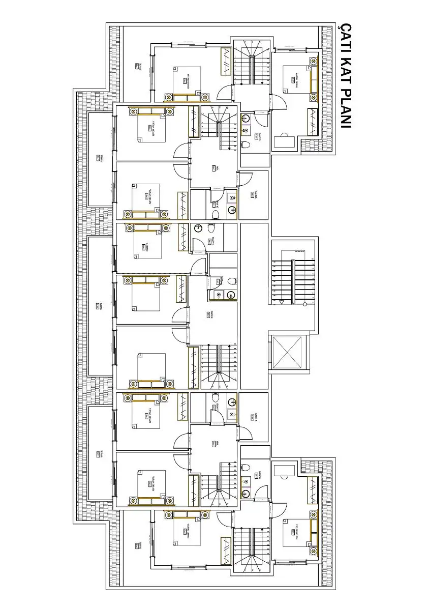 Квартира 50м² в Турции, Конаклы. Стоимостью 100000€ аренда фото-30