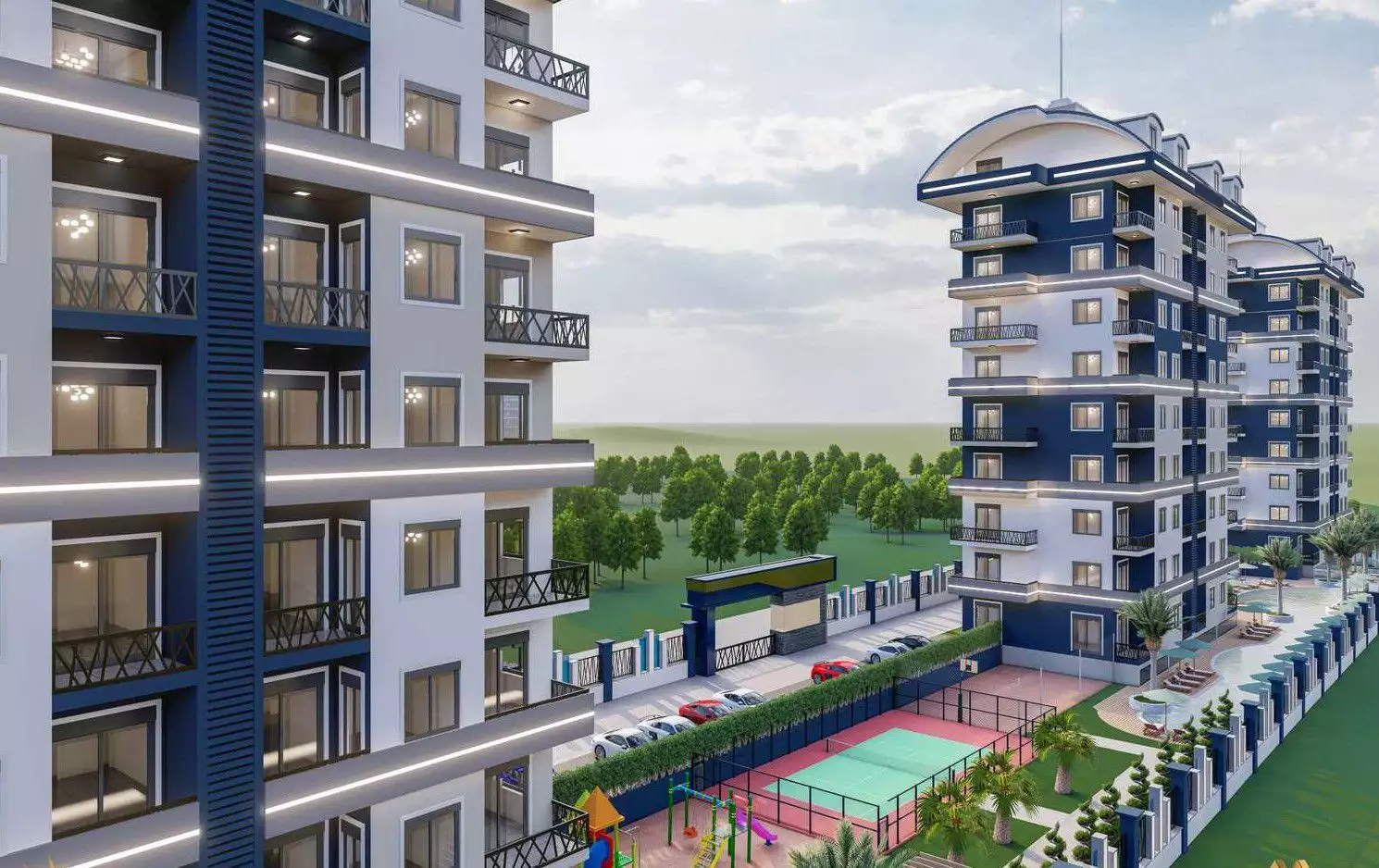 Таунхаус 55м² в Турции, Конаклы. Стоимостью 104500€ аренда фото-2