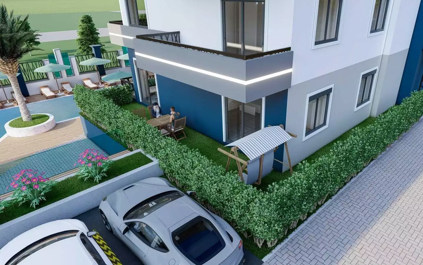Таунхаус 55м² в Турции, Конаклы. Стоимостью 104500€ аренда фото-10