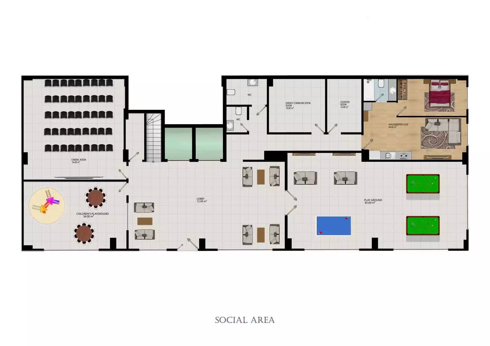 Таунхаус 55м² в Турции, Конаклы. Стоимостью 104500€ аренда фото-24