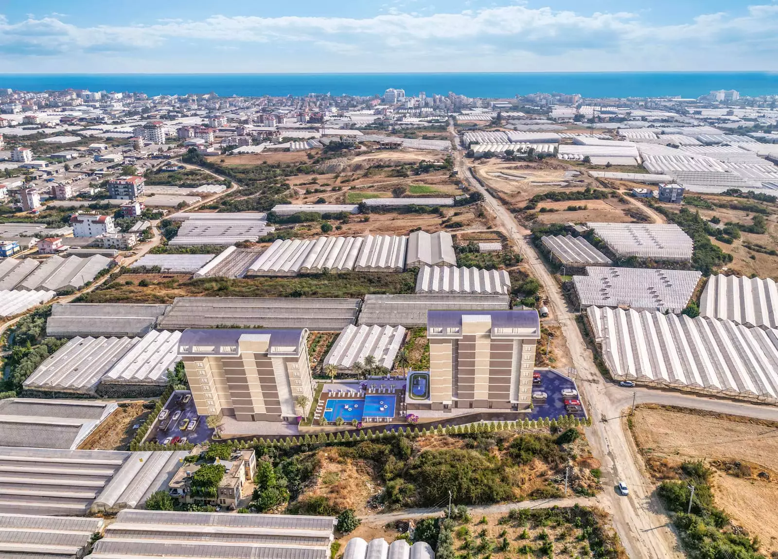 Квартира 55м² в Турции, Конаклы. Стоимостью 112000€ аренда фото-2
