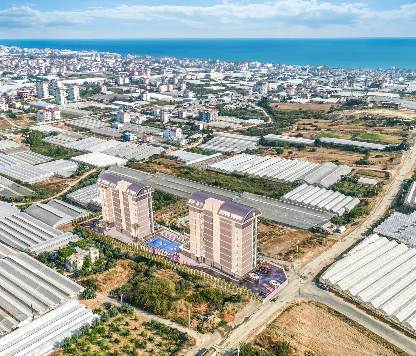Квартира 55м² в Турции, Конаклы. Стоимостью 112000€ аренда фото-3