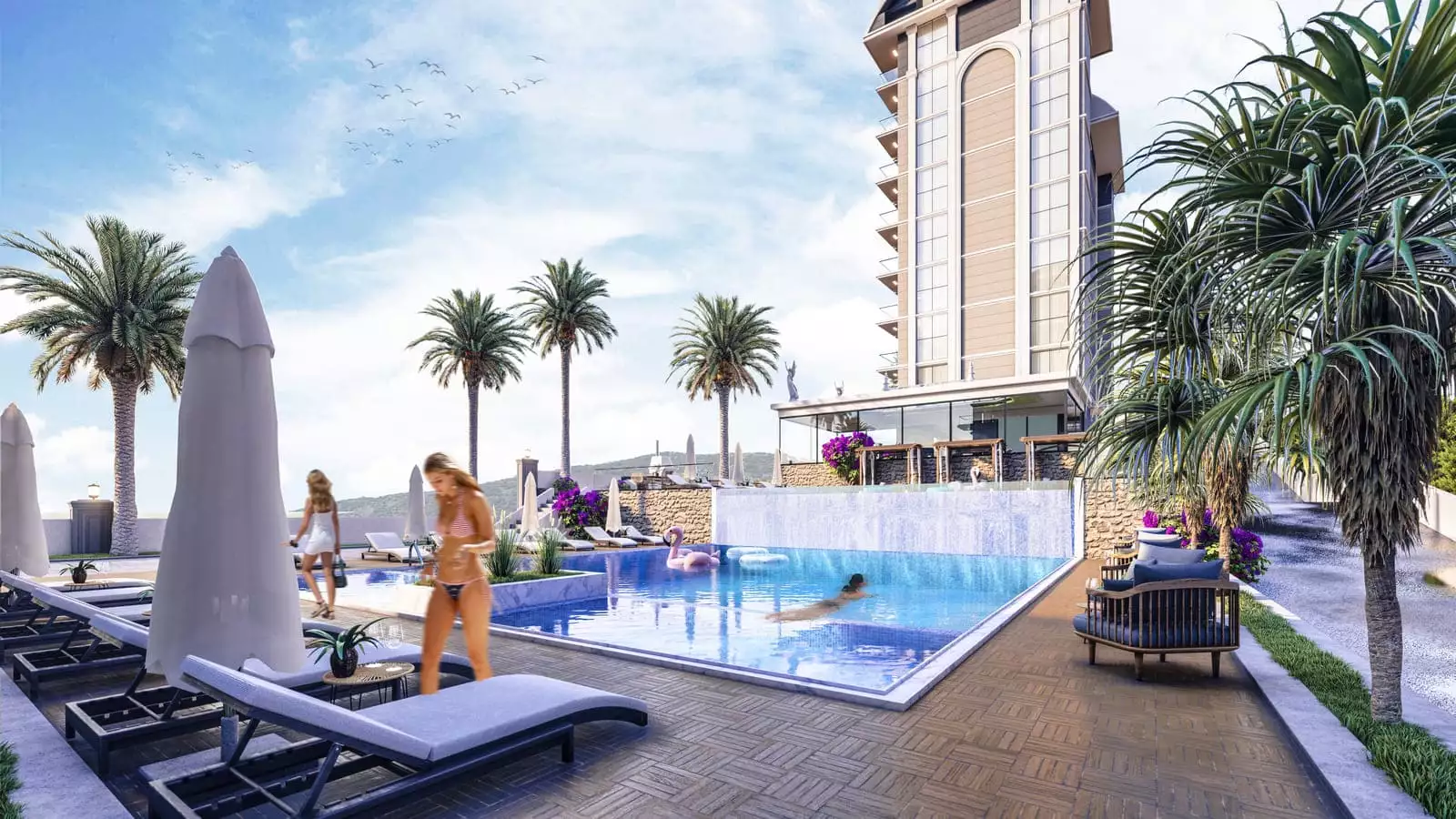 Квартира 55м² в Турции, Конаклы. Стоимостью 112000€ аренда фото-13
