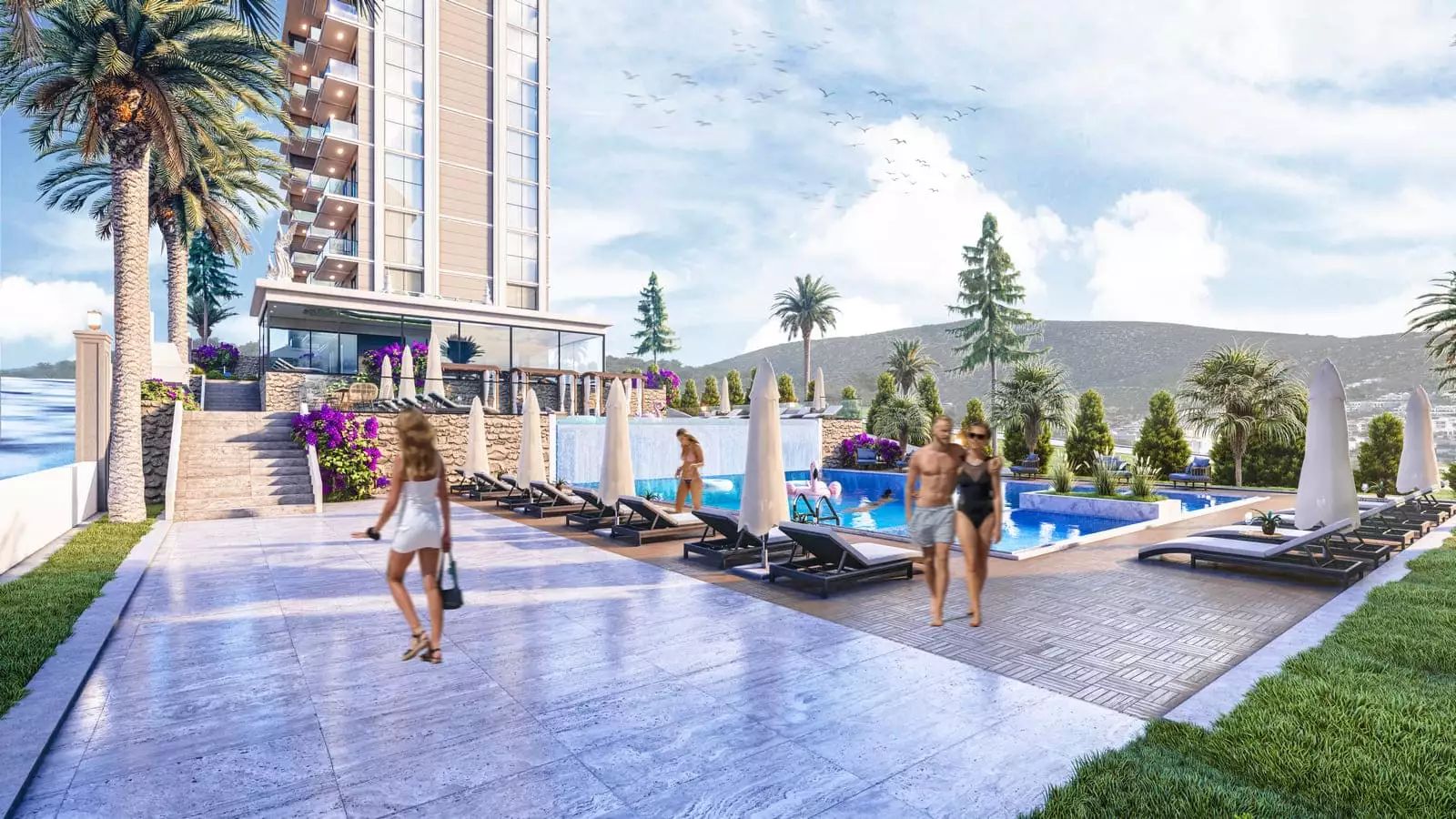 Квартира 55м² в Турции, Конаклы. Стоимостью 112000€ аренда фото-15